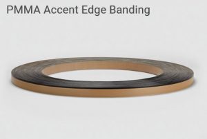 Custom Cabinets Phoenix Arizona MT Manufacturing Services EGGER Edge Banding Choices PMMA Accent Edge Banding